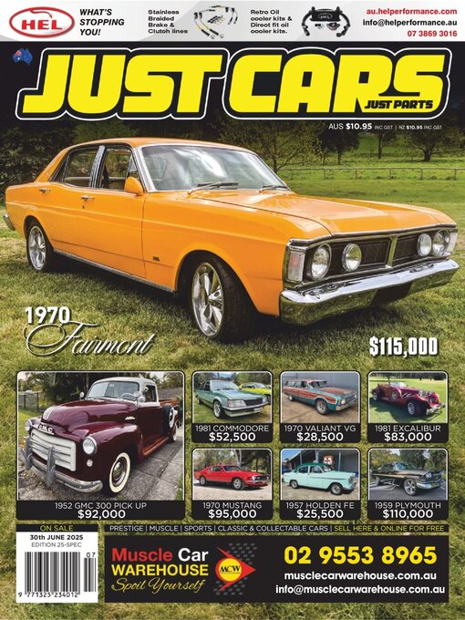 Title details for Just Cars by JUST AUTO Classifieds Pty Ltd - Available